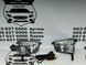 8122047020 TOYOTA PRIUS HYBRID Комплект противотуманок передних(лицензия) 2015-18