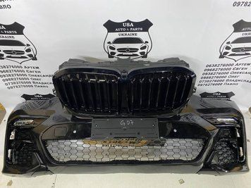 51118069886 BMW X7-Series G07 Бампер передній у зборі M-Pack(Б/В оригінал) 2019-22