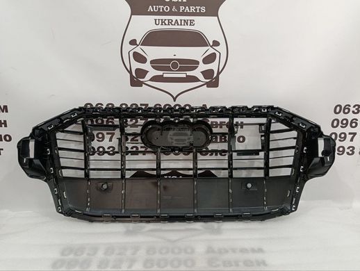 4M0853651AGVMZ AUDI Q7 Решітка радіатора під радар Black(ліцензія) 2020-23