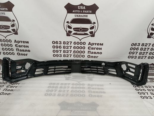 86530P2020 KIA SORENTO Ґрати переднього бампера (ліцензія) 2021-