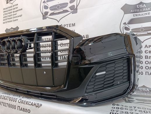 4M0807065AB AUDI Q7 Бампер передній у зборі (Б/У оригінал) 2021-23