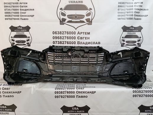 4M0807065AB AUDI Q7 Бампер передній у зборі (Б/У оригінал) 2021-23