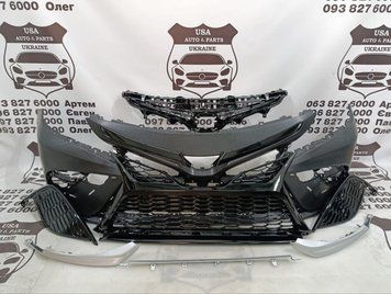 52119-0X954 TOYOTA CAMRY 70 Бампер передній у зборі SE, XSE(ліцензія) 2021-23