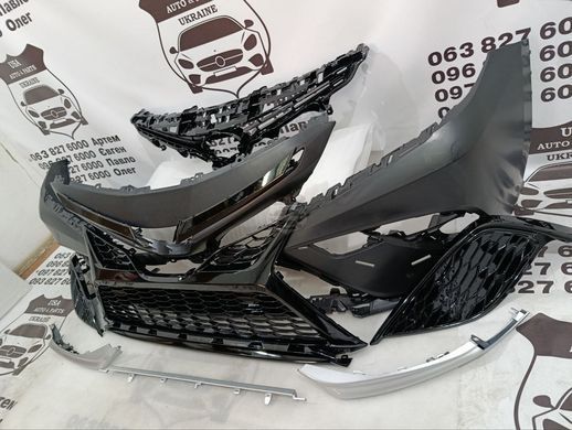 52119-0X954 TOYOTA CAMRY 70 Бампер передній у зборі SE, XSE(ліцензія) 2021-23