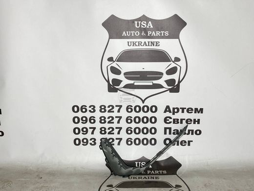 4KD807967B AUDI A6 C8 Накладка переднього бампера ліва (ліцензія) 2019-23