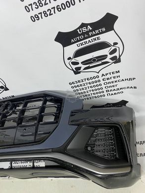 4M8807065C AUDI Q8 Бампер передній S-line у ​​зборі (Б/В оригінал) 2018-22