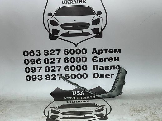 4KD807968B AUDI A6 C8 Накладка переднього бампера права (ліцензія) 2019-23