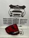 63217290099 BMW X5 Ліхтар LED лівий зовнішній 2014-18