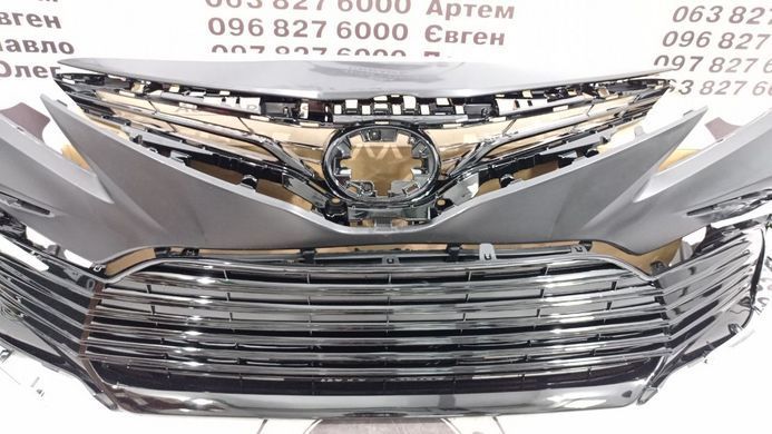 52119-0X953 TOYOTA CAMRY 70 Бампер передний в сборе LE(лицензия) 2021-23