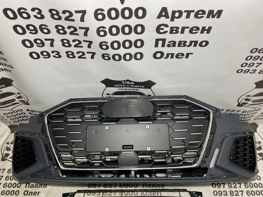 8Y0807065GRU AUDI A3 Бампер передній у зборі (S-line) ліцензія 2021-24