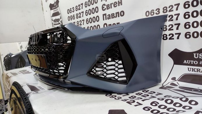 AUDI A7 C8 Бампер передний в сборе RS(лицензия) 2018-25