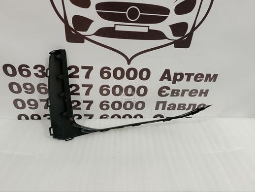 4M0807299A AUDI Q7 Страйп переднього бампера лівий Black(ліцензія) 2020-23