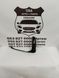 4M0807299A AUDI Q7 Страйп переднього бампера лівий Black(ліцензія) 2020-23