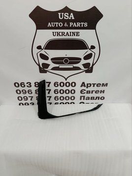 4M0807300A AUDI Q7 Страйп переднього бампера правий Black(ліцензія) 2020-23