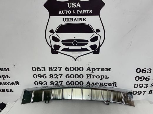 5NJ66TZZAB JEEP CHEROKEE Хром накладка переднього бампера 2014-18