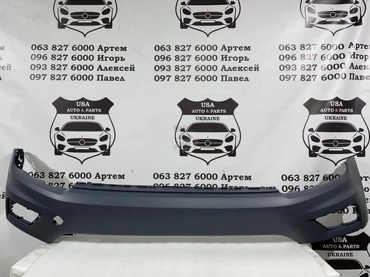 5NN-807-217-GRU VOLKSWAGEN TIGUAN Бампер передній з отвором під протитуманки 2018-20