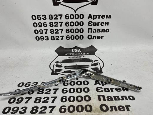 620755R00A NISSAN KICKS Хром переднього бампера верх лівий (ліцензія) 2021-
