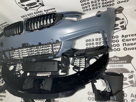 BMW 4-Series F32 Бампер передній у зборі M-Perfomance (ліцензія) 2014-18