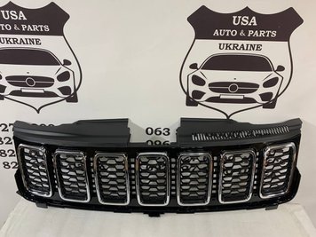 68258419AC JEEP GRAND CHEROKEE Решітка радіатора в зборі (аналог) 2017-20