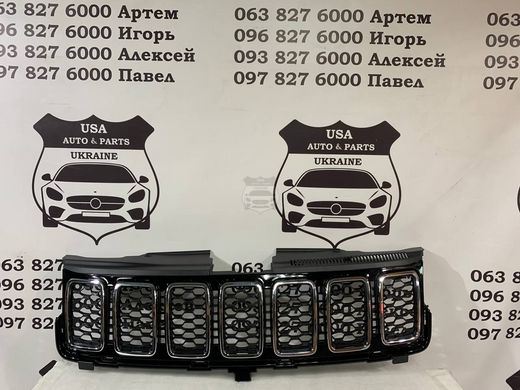 68258419AC JEEP GRAND CHEROKEE Решітка радіатора в зборі (аналог) 2017-20