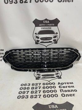 LJ6Z-8200-BA FORD ESCAPE Решетка радиатора черная с хром окантовкой 2020-21