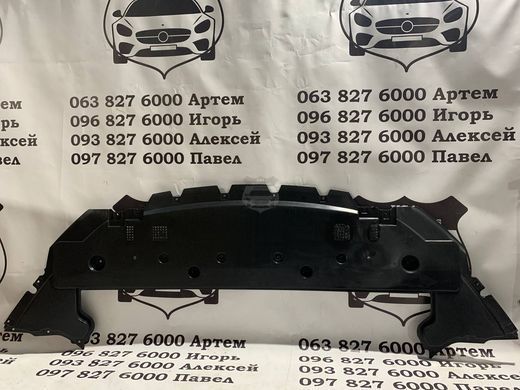 HS73-8B384-A FORD FUSION Защита переднего бампер(лицензия) 2017-20