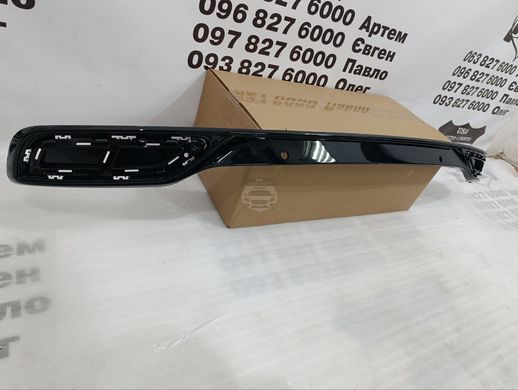5NN807811041 VOLKSWAGEN TIGUAN Накладка заднього бампера середня R-Line (ліцензія) 2021-23