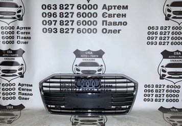 4K0853651BRN4 AUDI A6 C8 Решітка радіатора хром (ліцензія) 2019-23