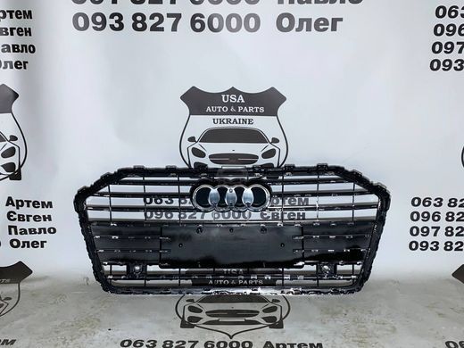 4K0853651BRN4 AUDI A6 C8 Решетка радиатора хром (лицензия) 2019-23
