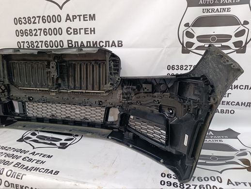 51118745834 BMW 7-Series G11(G12) LCI Бампер передний в сборе M-Pack(Б/У оригинал) 2019-23