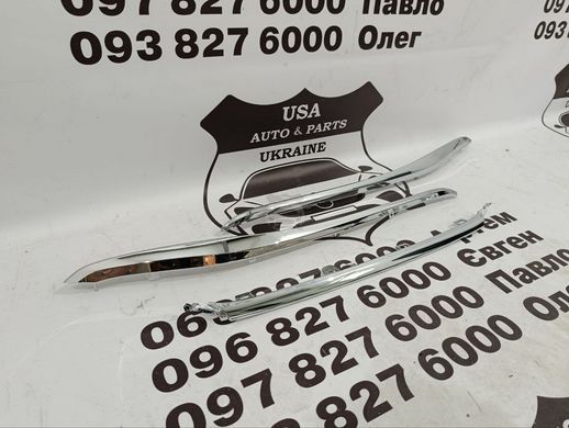 53122-48160 TOYOTA VENZA Хром переднього бампера в зборі (ліцензія) 2021-