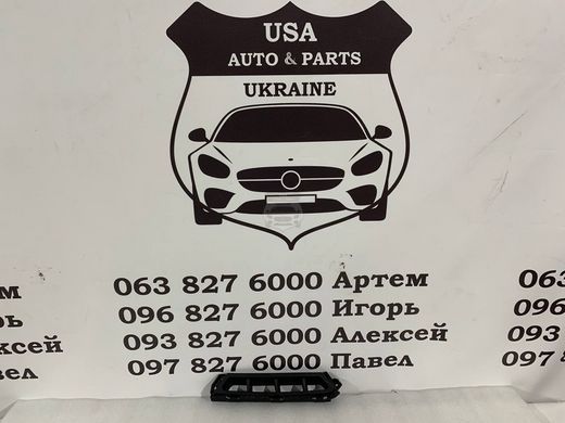 86561F2AA0 HYUNDAI ELANTRA Решітка переднього бампера ліва (ліцензія) 2018-20