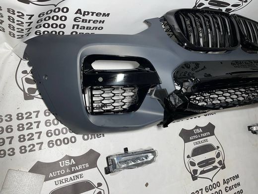 51118091989 BMW X3-Series G01(G08) Бампер передний в сборе M-pack(лицензия) 2017-21