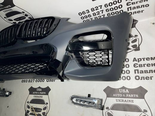 51118091989 BMW X3-Series G01(G08) Бампер передний в сборе M-pack(лицензия) 2017-21