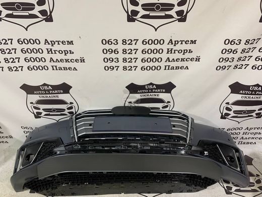 8W0807437 AUDI A4 B9 Бампер передній в зборі(ліцензія) 2019-21