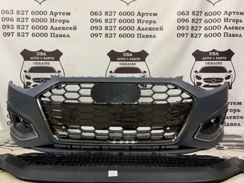 8W0807065AT AUDI A4 B9 Бампер передній в зборі (ліцензія) 2021-23