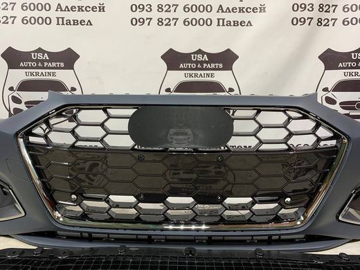 8W0807065AT AUDI A4 B9 Бампер передній у зборі (ліцензія) 2021-23