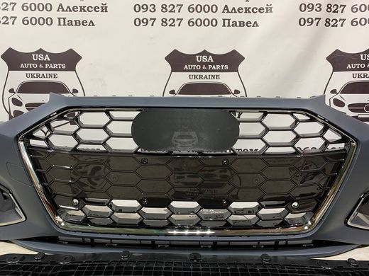 8W0807065AT AUDI A4 B9 Бампер передній в зборі (ліцензія) 2021-23