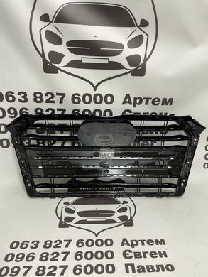 8W0853651BR AUDI A4 B9 Решітка радіатора S4 Black ліцензія 2016-19
