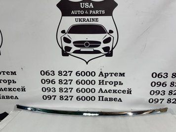 JB5Z-8419-CA FORD EXPLORER Страйп переднего бампера (хром) центральный 2018-19