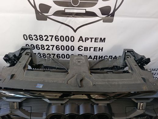 4M0807065ALGRU AUDI Q7 Бампер передній ноускат 3.0 S-line(Б/В оригінал) 2024-26