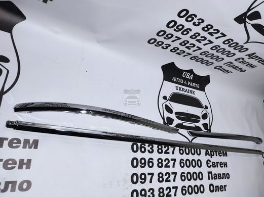 5618538352ZZ VOLKSWAGEN PASSAT B8 USA Комплект хрома на задний бампер (лицензия) 2016-19
