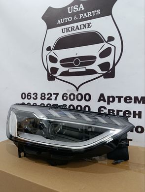 8W0941034D AUDI A4 B9 Фара правая (лицензия) 2021-23