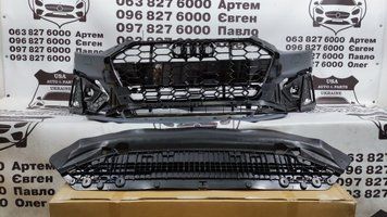 8W0807065T AUDI A4 B9 Бампер передній S-line у ​​зборі (ліцензія) 2021-23