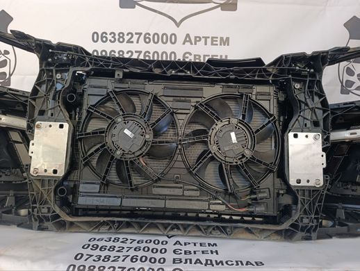 80A807437P AUDI Q5 Бампер передний ноускат 2.0 S-line(Б/У оригинал) 2020-23