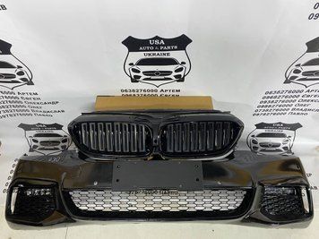 51118064928 BMW 5-Series G30 (G38) Бампер передний в сборе M-Pack(Б/У оригинал) 2017-19