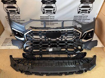 80A807437P AUDI Q5 Бампер передній у зборі (S-line) ліцензія 2020-23