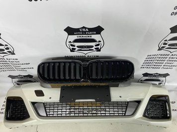 51118098644 BMW 5-Series G30 (G38) Бампер передній у зборі M-Pack(Б/В оригінал) 2020-23