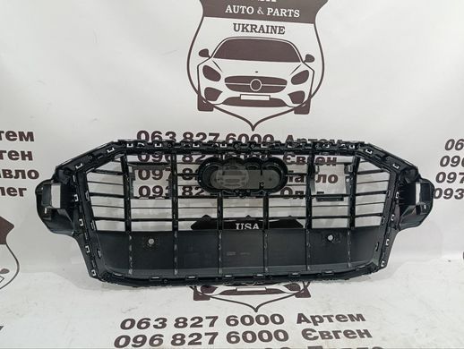 4M0853651AGMX3 AUDI Q7 Решітка радіатора під радар хром (ліцензія) 2020-23
