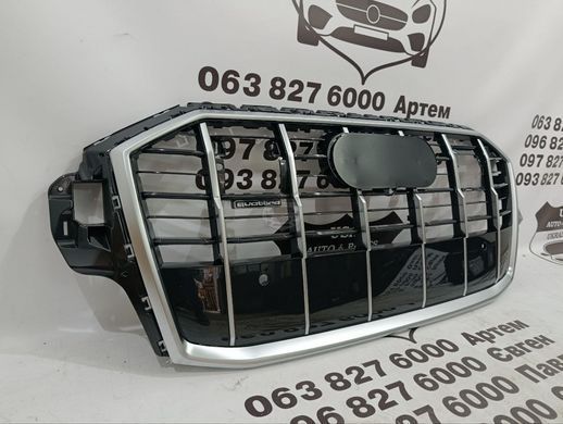 4M0853651AGMX3 AUDI Q7 Решітка радіатора під радар хром (ліцензія) 2020-23